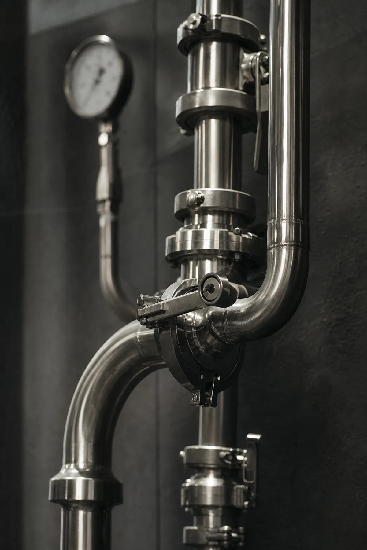 Brewhouse pipework and fittings for brewery equipment insurance