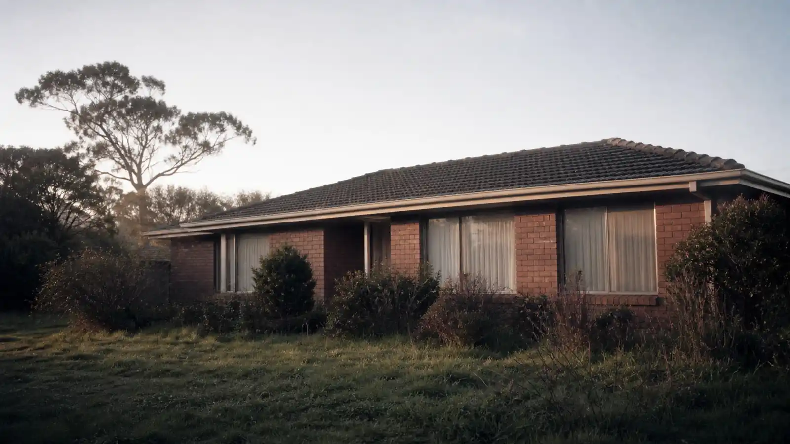 Quiet unoccupied brick home for deceased estate property insurance