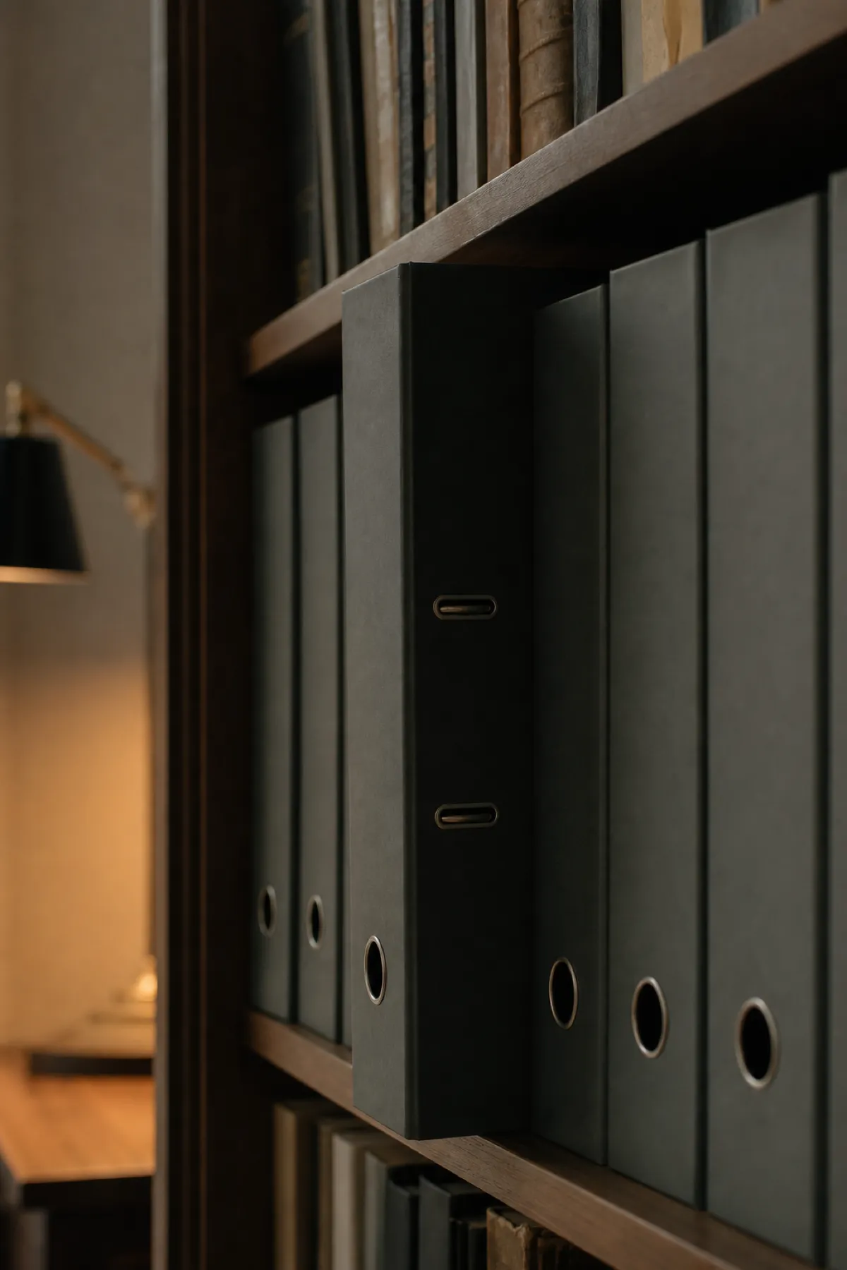 Evidence folders on a chambers shelf, coverage under expert witness PI insurance