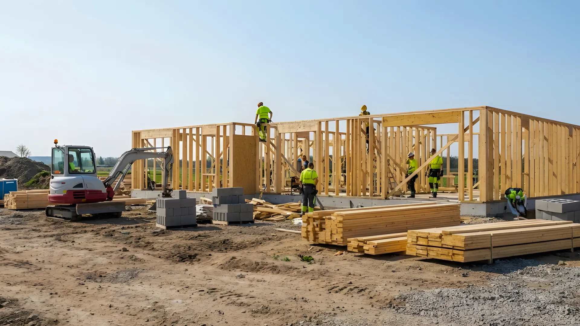 Residential construction site - contract works insurance cost guide