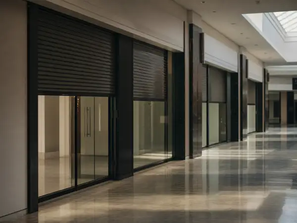 Retail concourse before opening, the Chatswood retailers and offices Tank insures