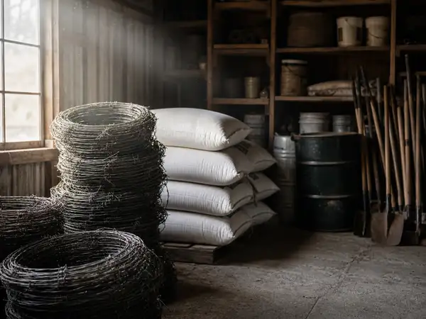 Rural supplies store shelves, the regional businesses Dubbo insurance brokers protect