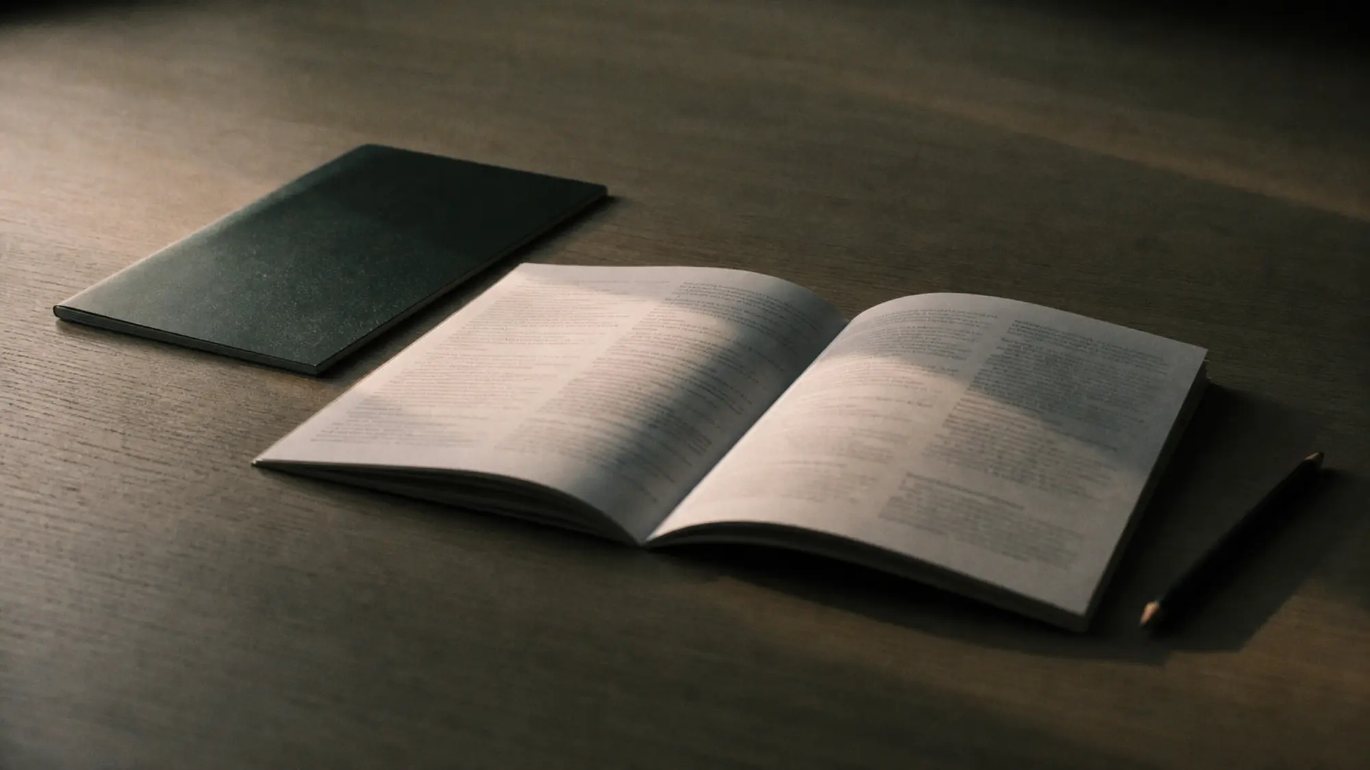 Open insurance policy wording booklet on a desk, the terms explained in this insurance glossary