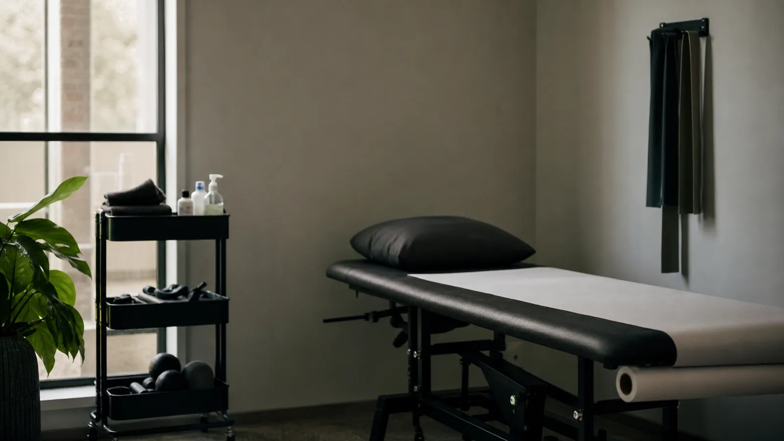 Allied health treatment room, one of the healthcare businesses Tank insures