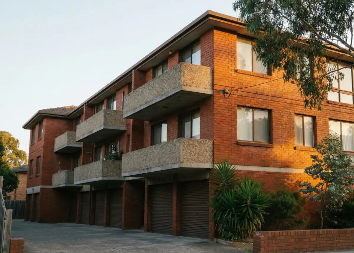 Multi-unit residential investment property representing block of units insurance