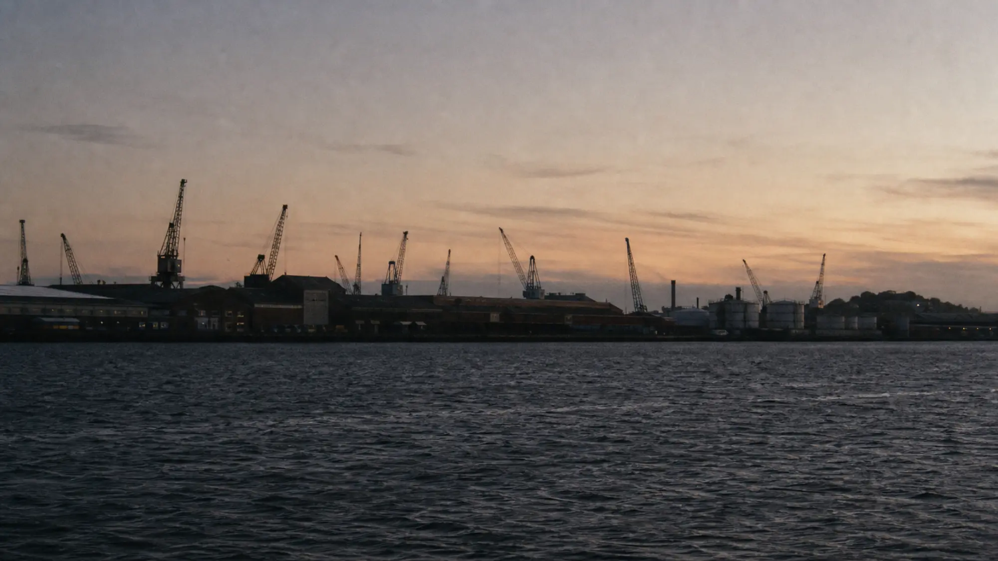 Harbour skyline at dusk, business insurance quotes for Newcastle
