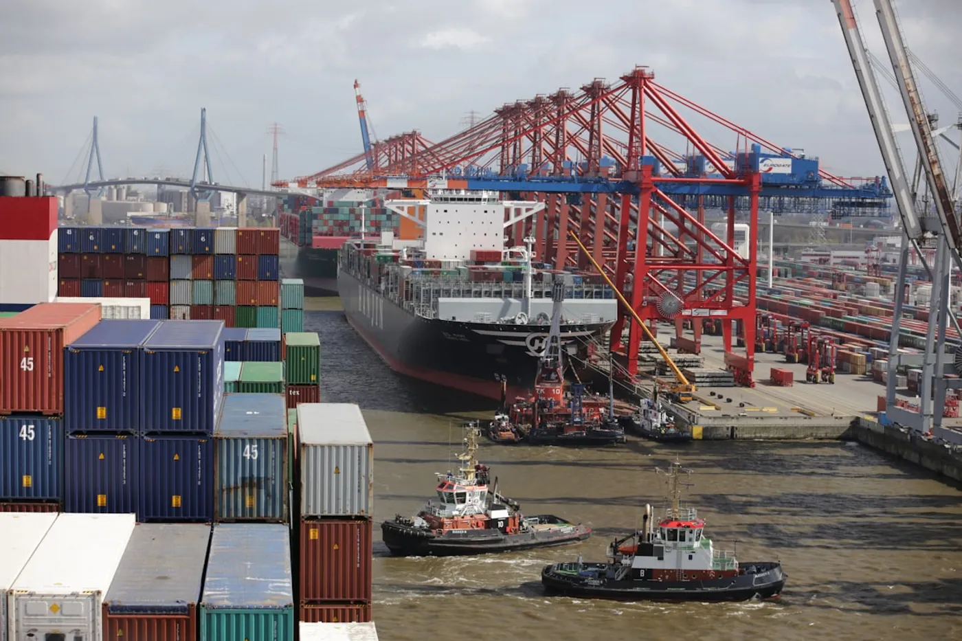 Marine vessel and water infrastructure representing marine engineer PI coverage